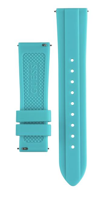 Guess Curea din silicon - Blue CS1001S15