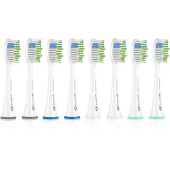 TrueLife SonicBrush UV Heads White Standard capete de schimb pentru periuta de dinti TrueLife SonicBrush UV, GL UV 8 buc