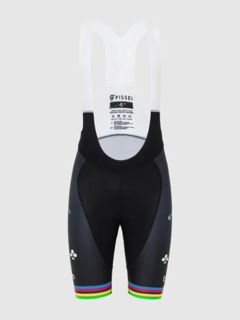 
                         Pantaloni scurți de ciclism cu bretele - TADEJ POGACAR WORLD CHAMP 2025 
                