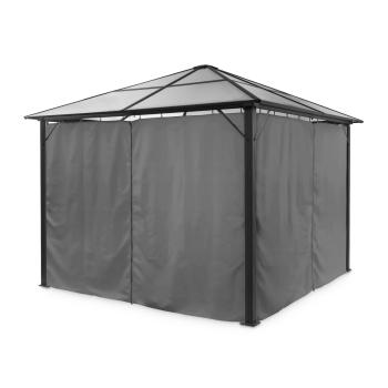 Blumfeldt Pantheon Solid Sky, pavilion cu 4 pereți laterali, 3 x 3 m, policarbonat, aluminiu