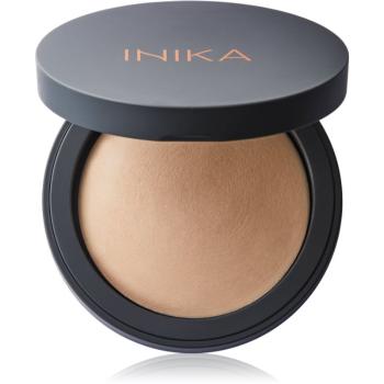 INIKA Organic Baked Mineral Foundation pudra compacta cu minerale. culoare Strength 8 g