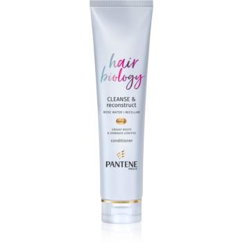 Pantene Hair Biology Cleanse & Reconstruct balsam pentru par gras 160 ml