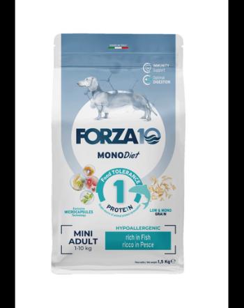 FORZA10 Mini Diet hrana uscata hipoalergenica pentru caini adulti de talie mica, cu peste 1,5 kg