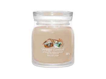 Yankee Candle Lumânare aromatică Signature sticlă medie Afernoon Scrapbooking 368 g