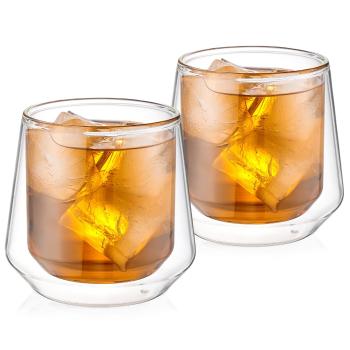 Pahare termo pentru whisky 4HomeHot&Cool 340 ml , 2 buc