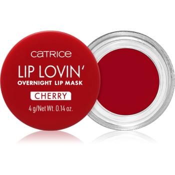 Catrice Lip Lovin' mască hidratantă pentru buze pentru noapte culoare 020 Cherry Pop 4 g