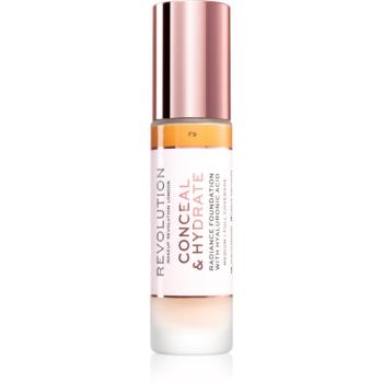 Makeup Revolution Conceal & Hydrate machiaj ușor de hidratare culoare F9 23 ml