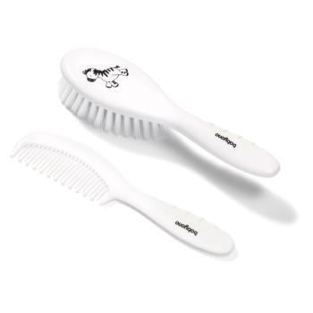 BabyOno Hair Brush perie de par White 2 buc