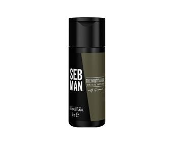 Sebastian Professional Șampon pentru păr, barbă și corp SEB MAN The Multitasker (Hair, Beard & Body Wash) 50 ml