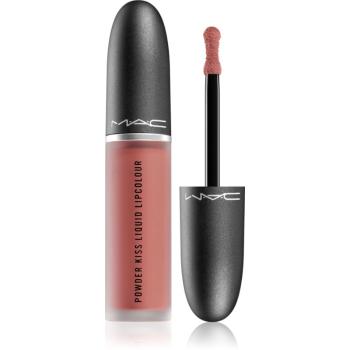 MAC Cosmetics Powder Kiss Liquid Lipcolour ruj lichid mat culoare Date-Maker 5 ml