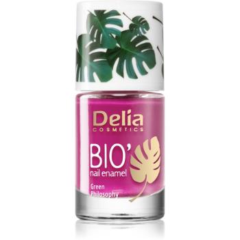 Delia Cosmetics Bio Green Philosophy lac de unghii culoare 609 Fuchsia 11 ml