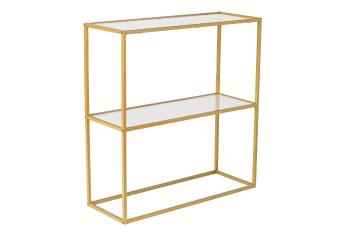 Masă decorativă Berra Gold, auriu