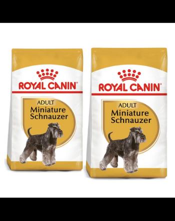 ROYAL CANIN Hrana uscata pentru cainii adulti din rasa Miniature Schnauzer 15 kg (2 x 7.5 kg)