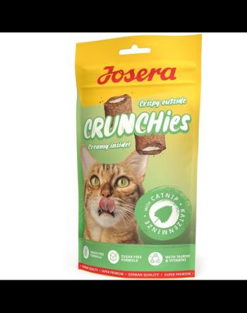 JOSERA Crunchies with Catnip 60 g snack crocant pentru pisici, fara cereale