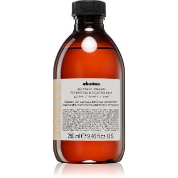 Davines Alchemic Shampoo Golden šampon pro barvené vlasy 280 ml