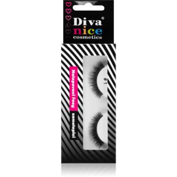 Diva & Nice Cosmetics Accessories Lashes gene false din par natural No. 1 1 buc