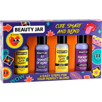 Beauty Jar Cute, Smart And Blond set cadou pentru par blond