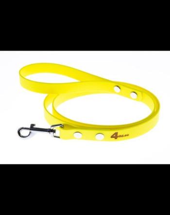 4WILD Lesa galben neon pentru caini 150 cm