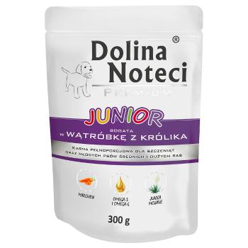 10x300g Dolina Noteci Junior  nedves kutyatáp - Nyúlmáj