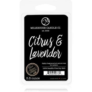 Milkhouse Candle Co. Creamery Citrus & Lavender ceară pentru aromatizator 155 g