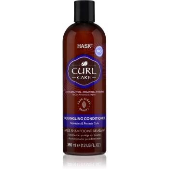 HASK Curl Care balsam de îngrijire pentru par ondulat si cret 355 ml