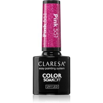 Claresa SoakOff UV/LED Color Balloon Journey lac de unghii sub forma de gel culoare 5 g