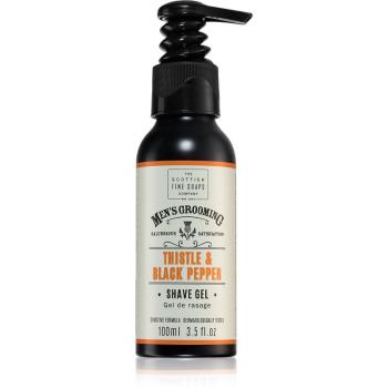 Scottish Fine Soaps Men’s Grooming Thistle & Black Pepper gel pentru bărbierit pentru barbati 100 ml