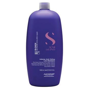 Alfaparf Milano Șampon care neutralizează tonurile galbene Semi Di Lino Blonde (Anti-Yellow Low Shampoo) 1000 ml