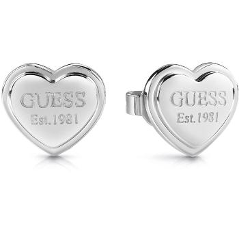 Guess Cercei la modă din oțel cu inimă JUBE02179JWRHT/U