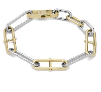 Fossil Brățară modernă bicoloră din oțel Heritage JF04349998