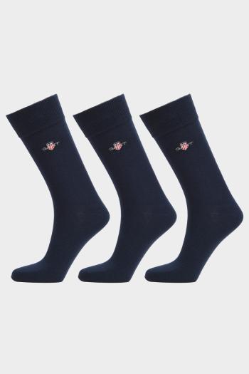 PONOŽKY 3-PACK GANT SHIELD SOCKS 3-PACK EVENING BLUE