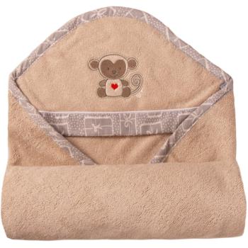 Babymatex Bamboo prosop de baie cu glugă Beige 100x100 cm