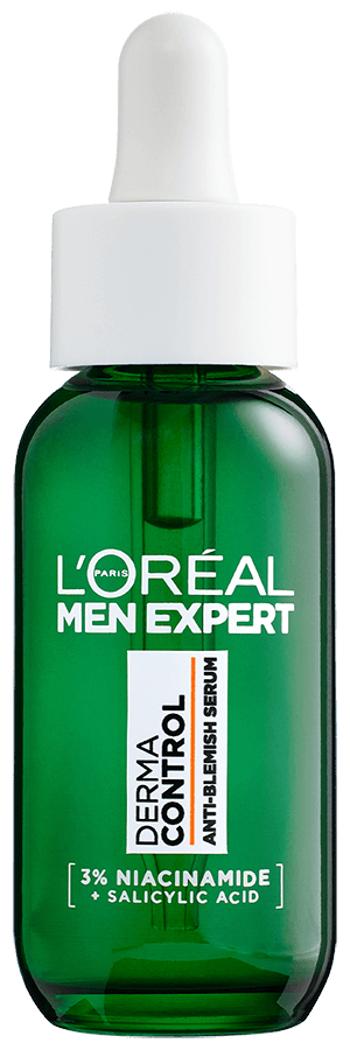 L'Oréal Paris Ser împotriva imperfecțiunilor pielii Men Expert Derma Control (Niacinamide Anti-Blemish Serum) 30 ml