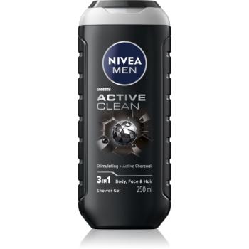 Nivea Men Active Clean gel de duș pentru barbati 250 ml