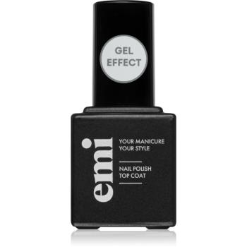 emi Top Coat Ultra Strong lac de unghii pentru o protecție perfectă și strălucire intensă fără utilizarea lămpii UV/LED 9 ml