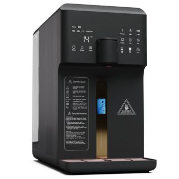 Klarstein AquaLine 6L, purificator de apa, filtrare în 5 trepte, volum 6 l, ecran tactil HD, 6 temperaturi ape, negru