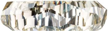 Preciosa Inel Créativité din cristal galben ceh Preciosa Blond Flare S000 59 55 mm