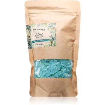 Folk & Flora Pine sare de baie calmanta 500 g