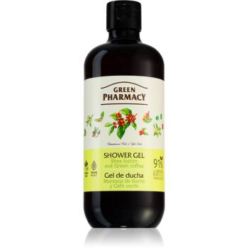 Green Pharmacy Shea Butter & Green Coffee Shower Gel gel de duș 500 ml