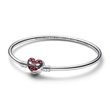 Pandora Brățară solidă din argint Spider-Man 592324C01 21 cm
