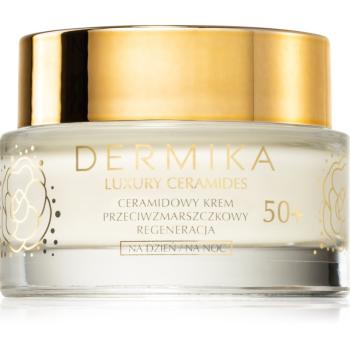 Dermika Luxury Ceramides crema regeneratoare cu ceramide 50+ 50 ml