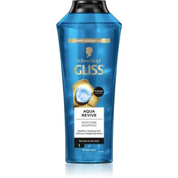 Schwarzkopf Gliss Aqua Revive șampon pentru par normal spre uscat 400 ml