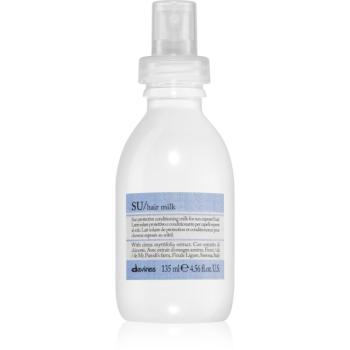 Davines SU Hair Milk lapte pentru par ce nu necesita clatire pentru toate tipurile de păr 135 ml