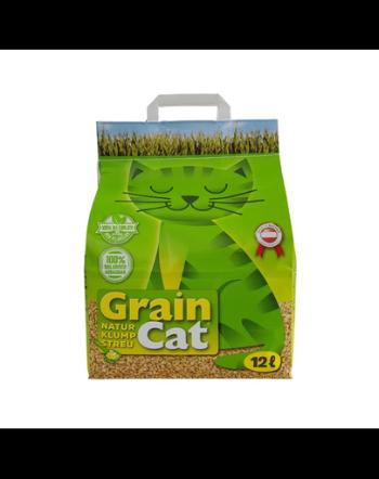 GUSSTO GrainCat 12 l (3,9 kg) asternut natural din cereale pentru litiera pisicilor