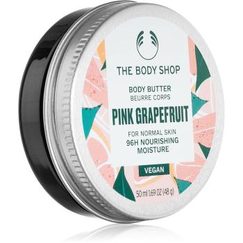 The Body Shop Pink Grapefruit Body Butter unt pentru corp pentru piele normala 50 ml