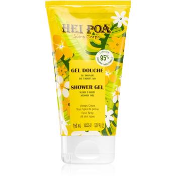 Hei Poa Tahiti Monoi Oil Tahiti Monoi Oil gel calmant pentru dus pentru fata si corp 150 ml