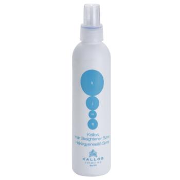 Kallos KJMN Professional Straightener Spray spray pentru modelarea termica a parului 200 ml