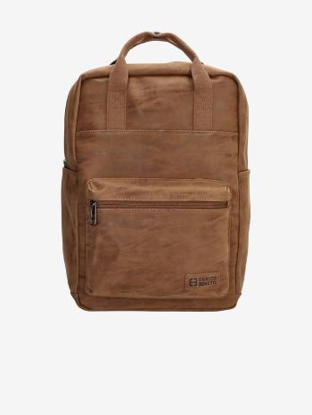 Enrico Benetti Rotterdam 13" Notebook Backpack Camel Hátizsák Barna