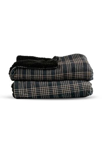 Deka Sagaform Rut čierna farba