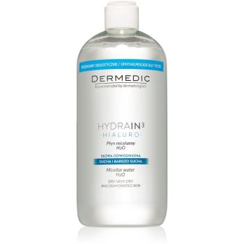 Dermedic Hydrain3 Hialuro apa cu particule micele 500 ml